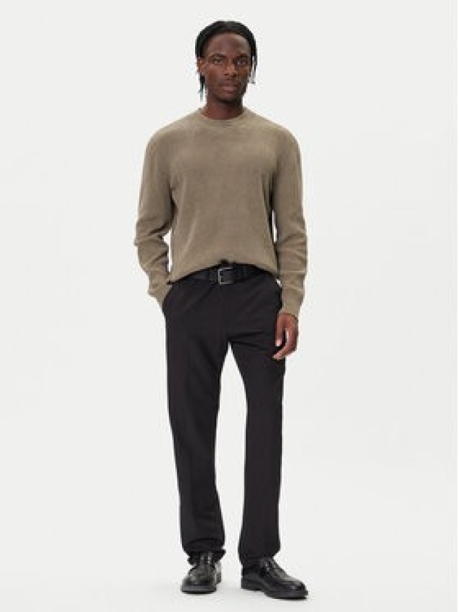 BOSS Sweter P-Horso 50549989 Brązowy Regular Fit