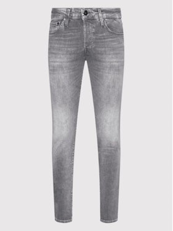Jack & Jones Jeansy Glenn 12147024 Szary Slim Fit