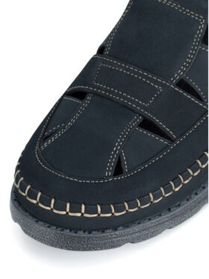 Sergio Bardi Sandały LION-19 MI25 Granatowy