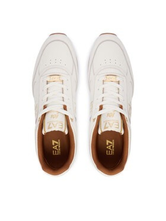EA7 Emporio Armani Sneakersy 7X000648 AF15588 M0015 Kremowy