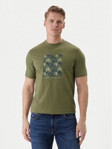 KARL LAGERFELD T-Shirt 755037 562221 Zielony Loose Fit