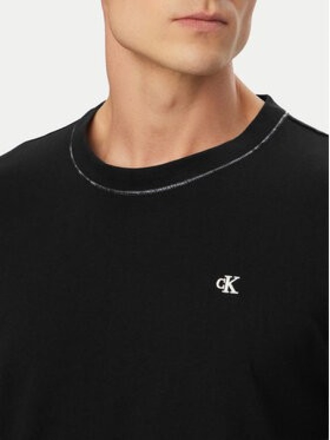 Calvin Klein T-Shirt LV04LF223G Czarny Regular Fit