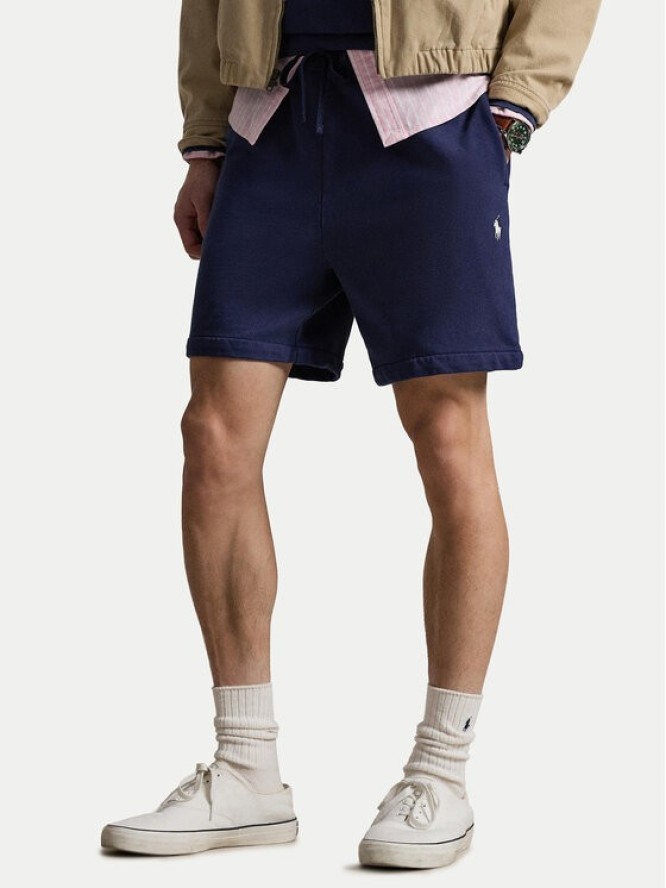 Polo Ralph Lauren Szorty materiałowe 710934602011 Granatowy Regular Fit