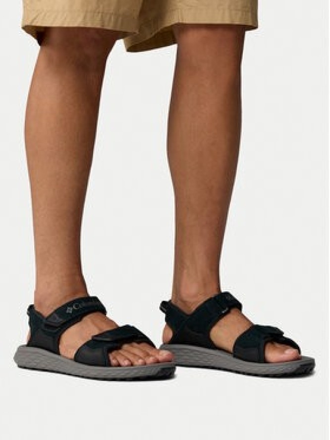 Columbia Sandały Konos Hiker 2-Strap 2121561 Czarny