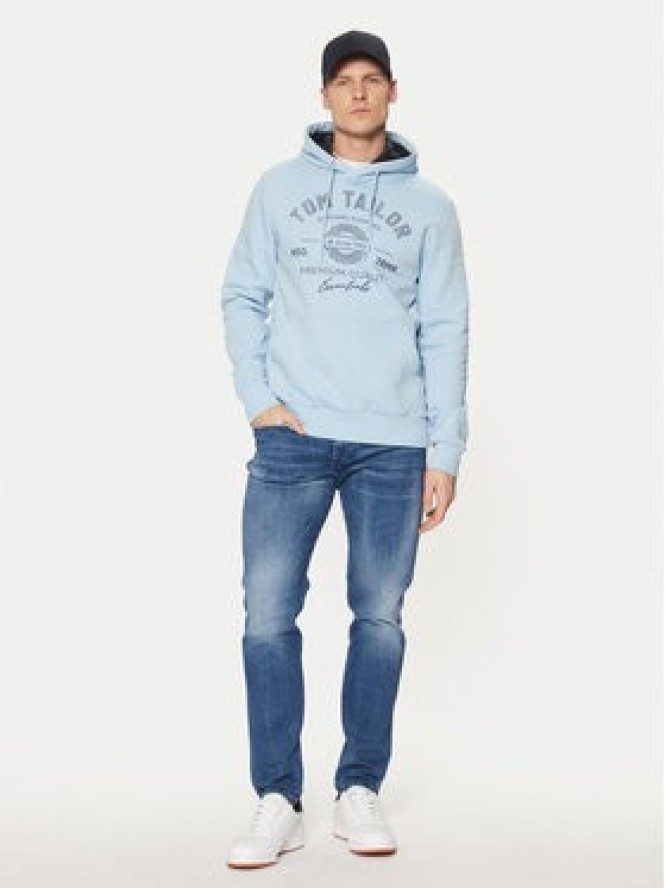 Tom Tailor Bluza 1043292 Niebieski Regular Fit