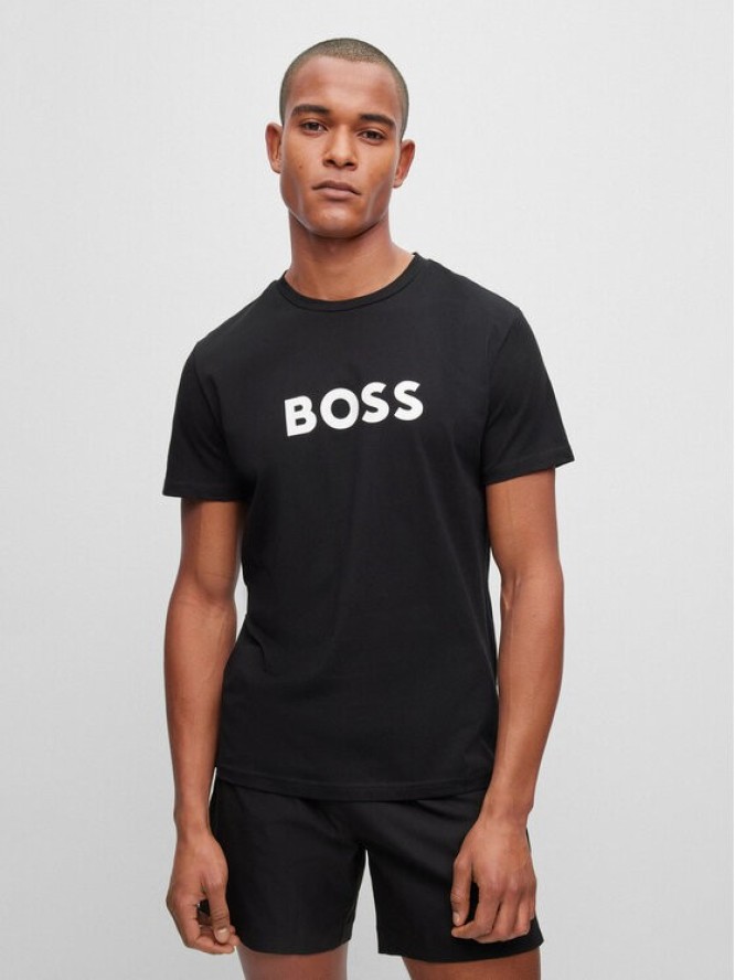 Boss T-Shirt 50491706 Czarny Regular Fit