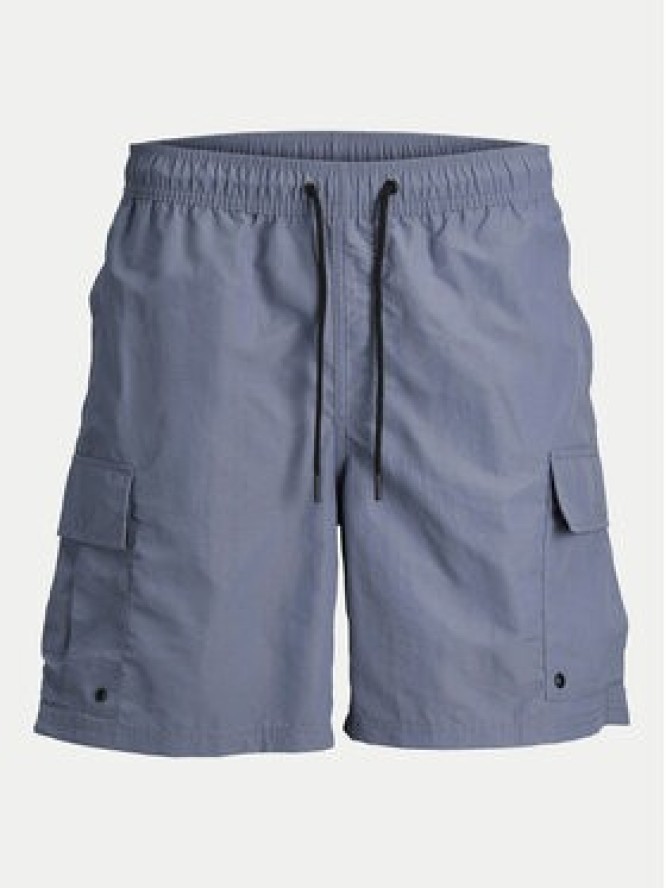 Jack & Jones Szorty kąpielowe Jpstfiji 12257214 Niebieski Regular Fit