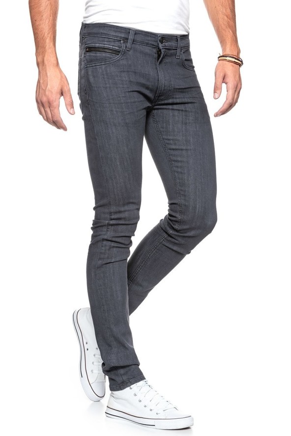 JEANSY MĘSKIE LEE FESTIVAL LUKE BLUE ASH L73IYBPO 112120657