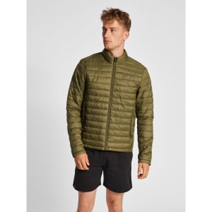 Kurtka sportowa puchowa męska Hummel Red