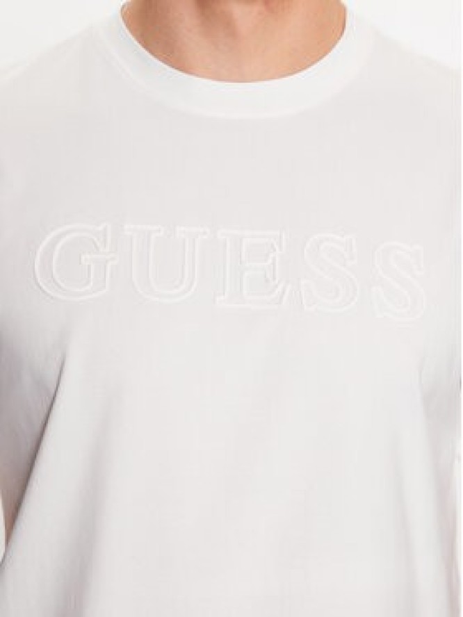 Guess T-Shirt Alphy Z2YI11 J1314 Biały Regular Fit