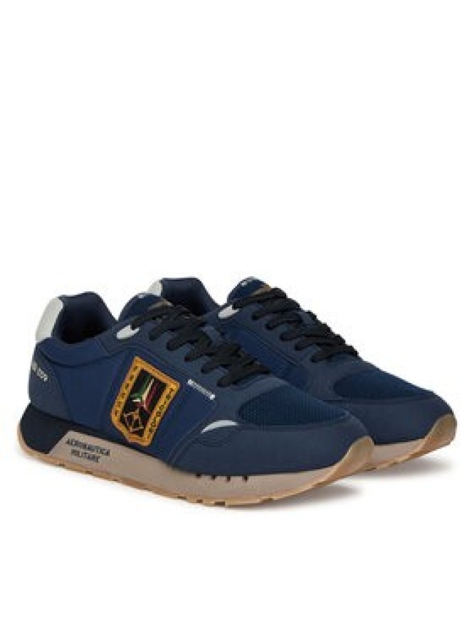 Aeronautica Militare Sneakersy 252SC0292UCT03331 Granatowy