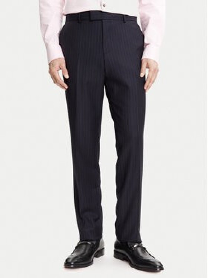 BOSS Garnitur H-Huge 50546121 Granatowy Slim Fit