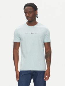 Tommy Hilfiger T-Shirt UM0UM03525 Zielony Regular Fit