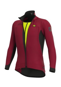 Kurtka rowerowa męska Alé Cycling R-EV1 Future Warm L Bordowy