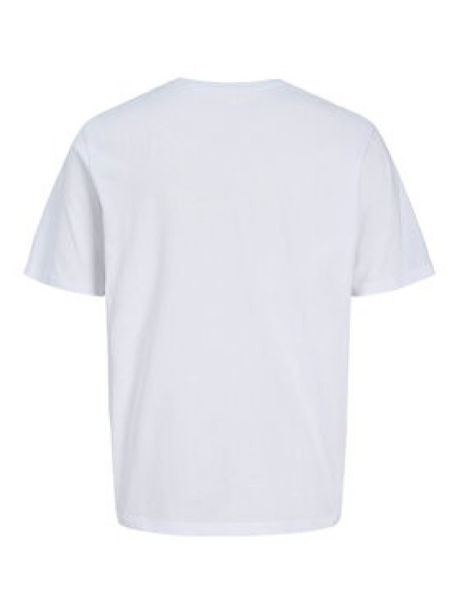 Jack & Jones T-Shirt Gradient Print 12288094 Biały Regular Fit