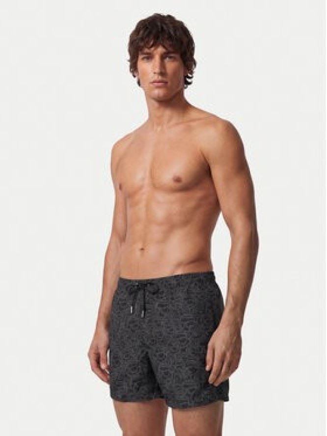 KARL LAGERFELD Szorty kąpielowe B3M46003 Czarny Regular Fit