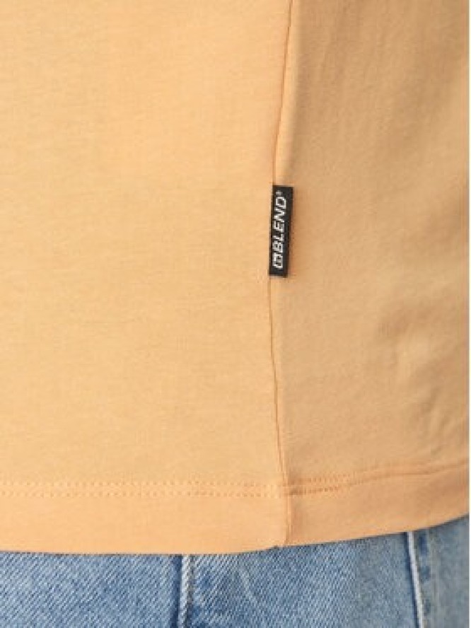 Blend T-Shirt 20718304 Pomarańczowy Regular Fit
