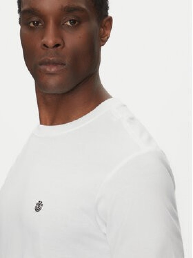 Element T-Shirt ELYKT00168 Biały Regular Fit