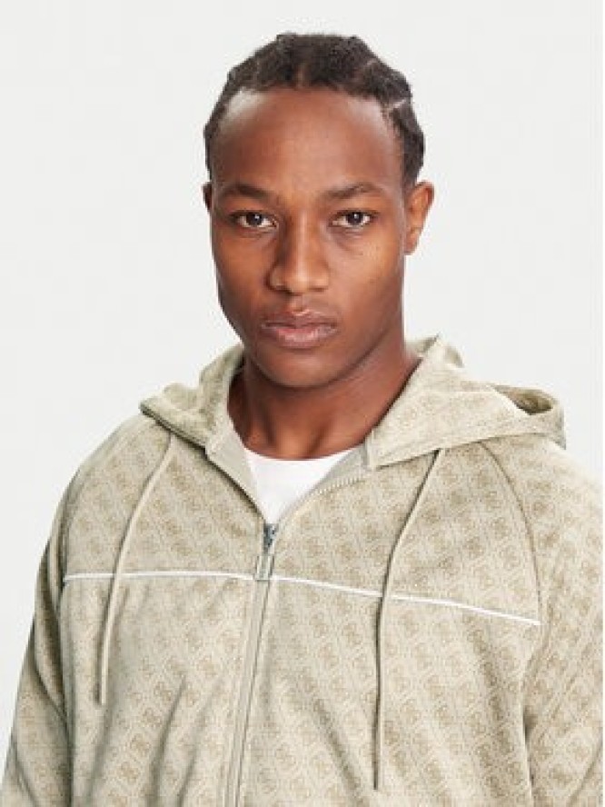 Guess Bluza Z5BQ13 K2042 Beżowy Relaxed Fit