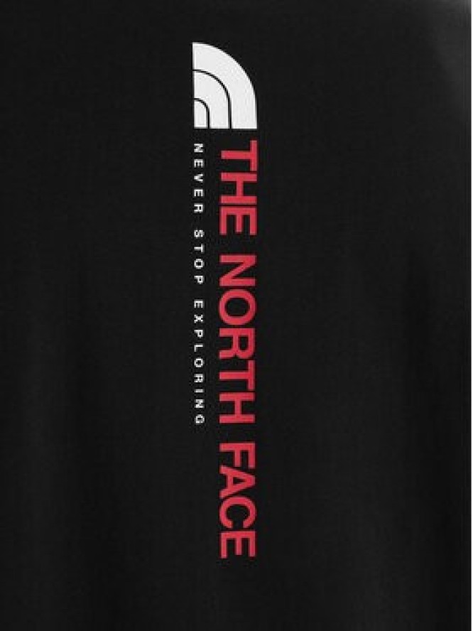 The North Face T-Shirt Vertical NF0A8GV1 Czarny Regular Fit