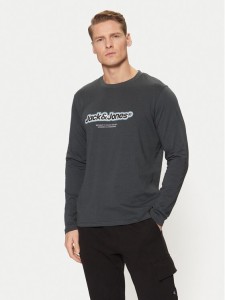 Jack & Jones Longsleeve Vesterbro 12266419 Zielony Relaxed Fit