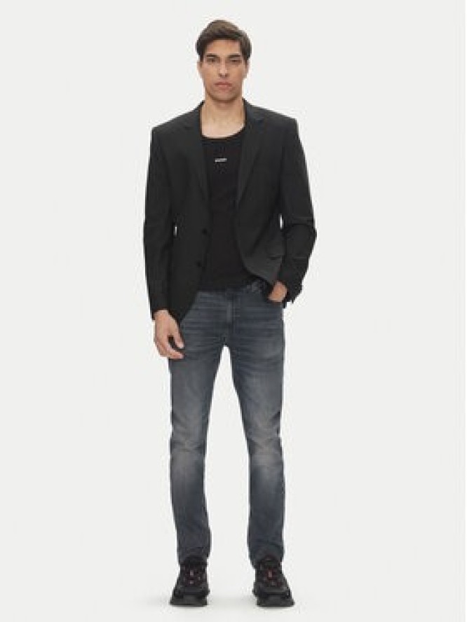 HUGO Jeansy 50542675 Szary Extra Slim Fit