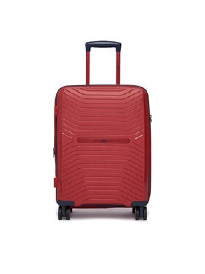 Beverly Hills Polo Club Walizka średnia BHPC-WAL-006-S Czerwony