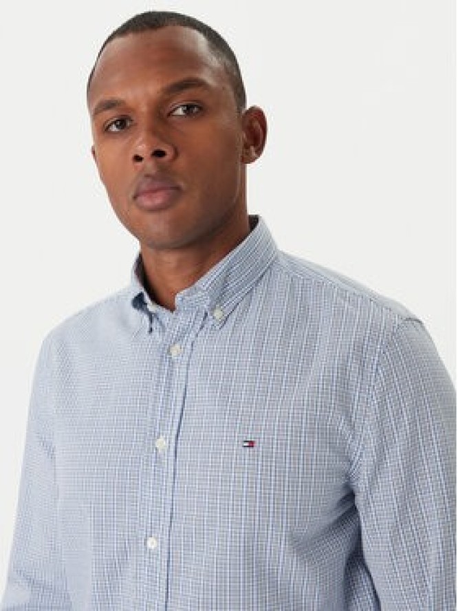 Tommy Hilfiger Koszula MW0MW39459 Niebieski Regular Fit