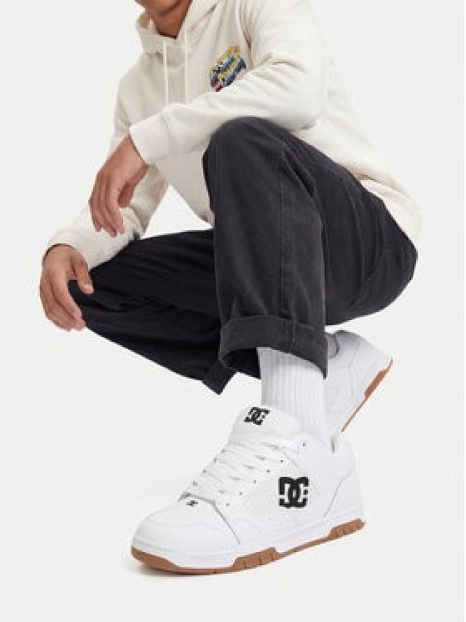 DC Shoes Sneakersy EO-DC COILER DC03011101 Biały