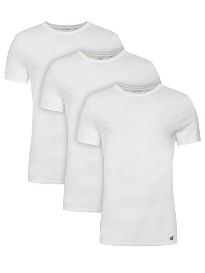 Calvin Klein Underwear Komplet t-shirtów LV00NB4051 Biały Regular Fit