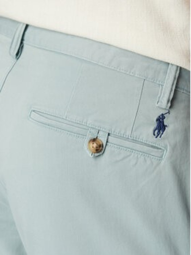 Polo Ralph Lauren Chinosy 710704176112 Zielony jasny Slim Fit