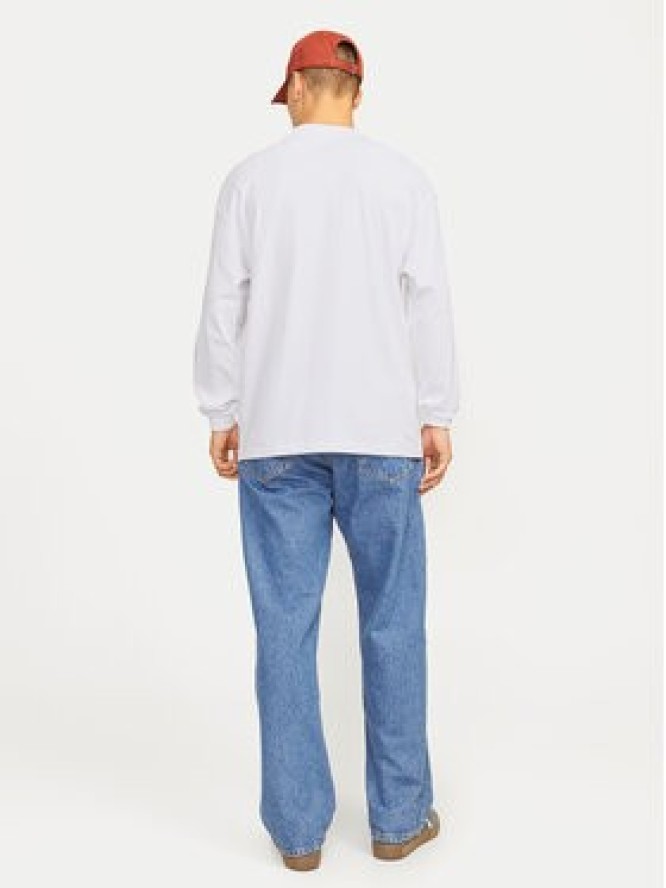 Jack & Jones Longsleeve Urban Edge 12256422 Biały Loose Fit
