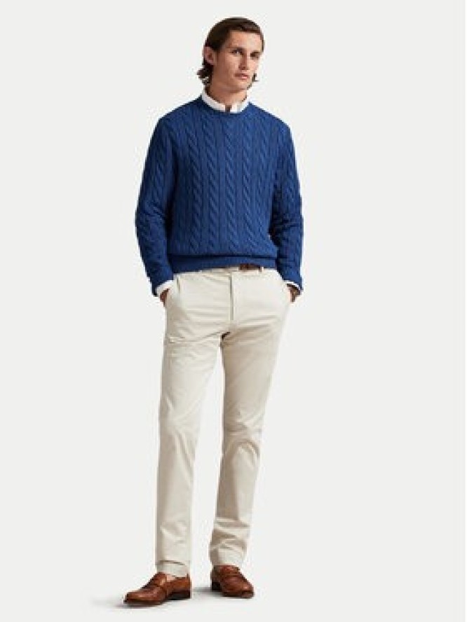 Polo Ralph Lauren Sweter 710775885532 Granatowy Regular Fit