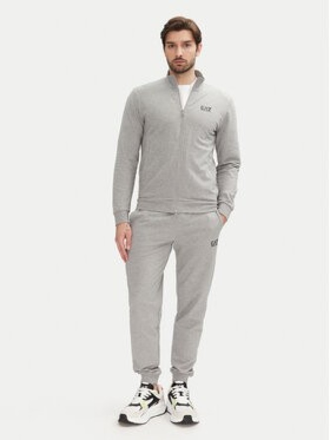 EA7 Emporio Armani Spodnie dresowe 8NPP66 PJVRZ 3905 Szary Slim Fit