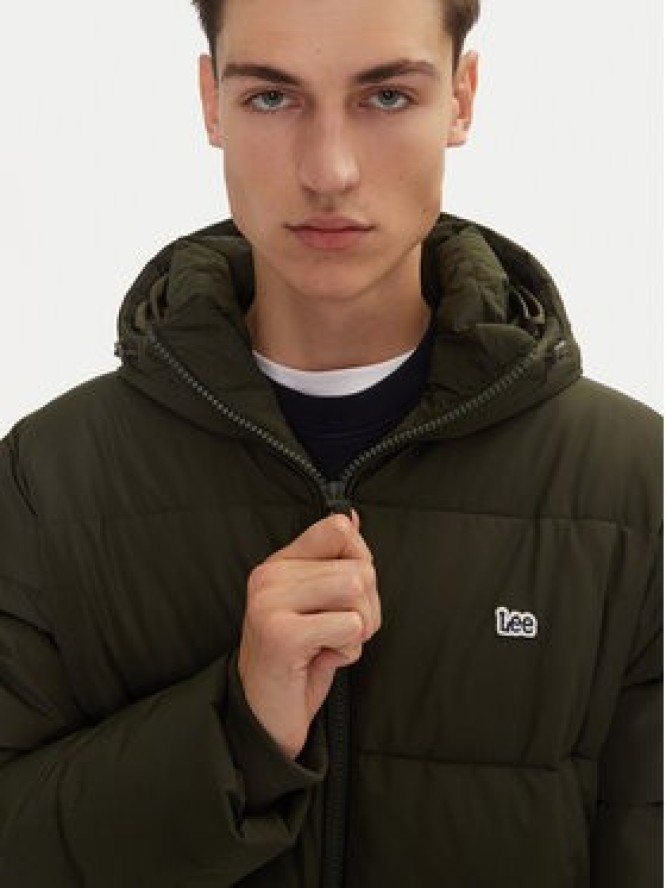 Lee Kurtka zimowa 112355678 Zielony Regular Fit