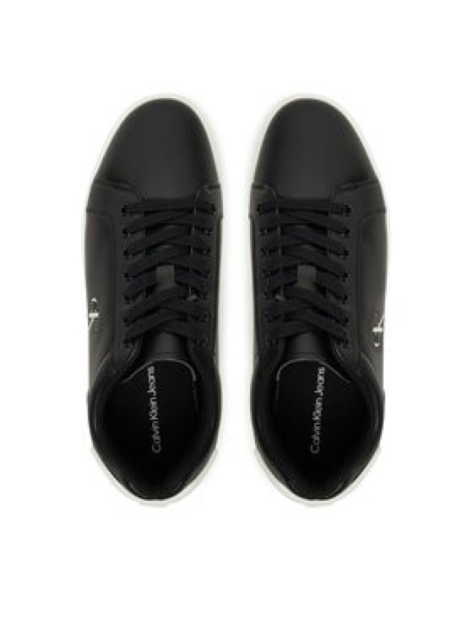Calvin Klein Jeans Sneakersy Classic Cupsole Ru Patch Lth YM0YM01297 Czarny