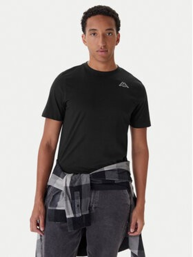 Kappa Komplet t-shirtów Logo Sylvo 322562W Czarny Regular Fit