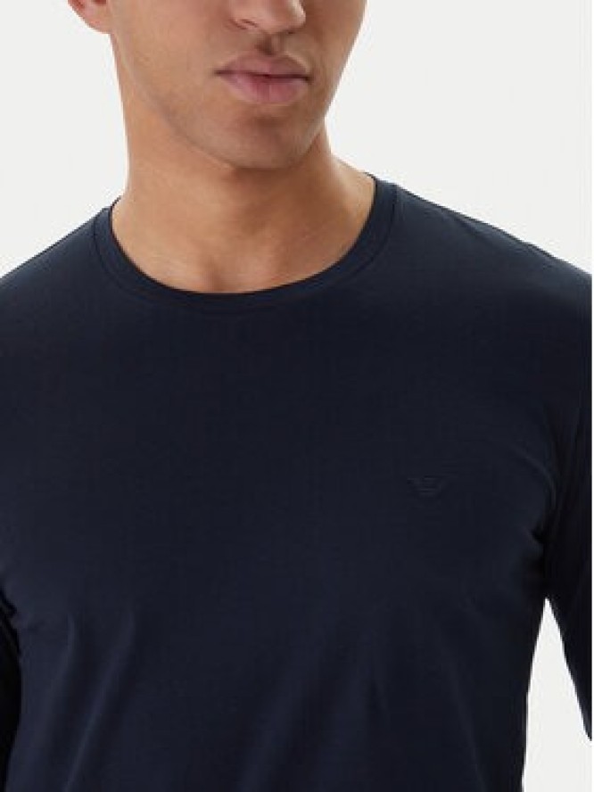 Emporio Armani Underwear Longsleeve EM000382 AF14210 MB433 Granatowy Regular Fit