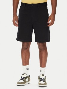 DC Shoes Szorty materiałowe Worker Relaxed ADYWS03087 Czarny Regular Fit