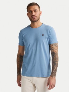 Petrol Industries T-Shirt M-ROS-TSR002 Błękitny Regular Fit