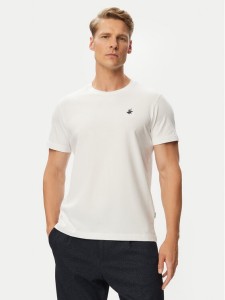 Beverly Hills Polo Club T-Shirt P-SS26M-TS41740 Biały Regular Fit