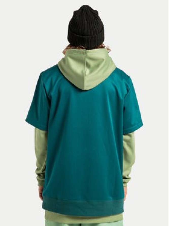 DC Shoes Bluza Dryden ADYFT03440 Zielony Regular Fit