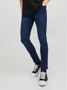 Jack & Jones Jeansy Glenn 12237358 Granatowy Slim Fit