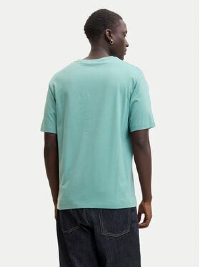 Jack & Jones T-Shirt Corp Graphic 12268415 Turkusowy Regular Fit