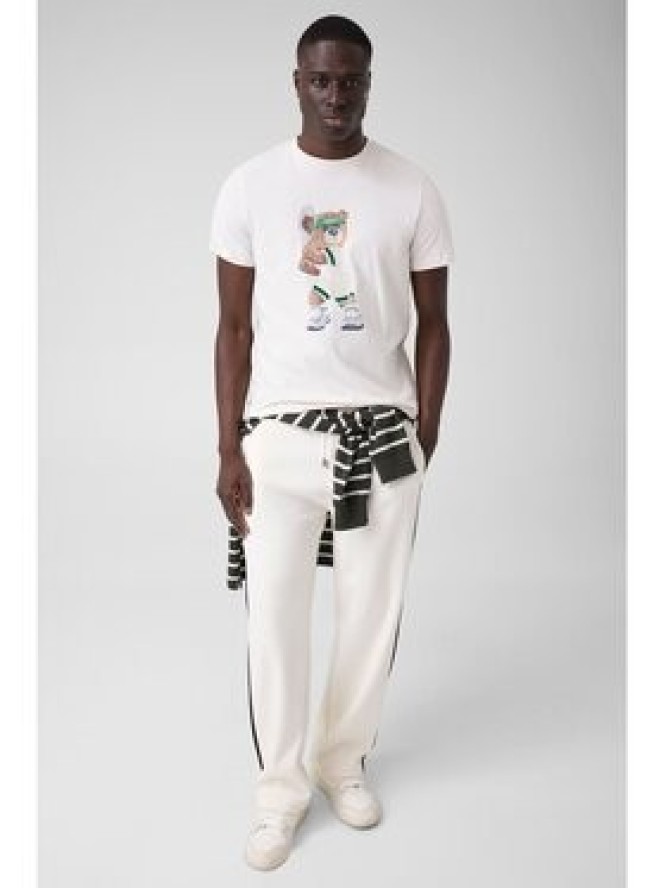 Guess T-Shirt 183448 Biały Classic Fit