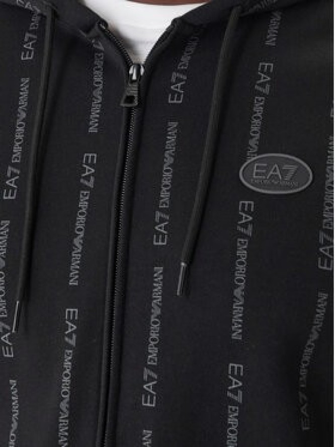 EA7 Emporio Armani Bluza 7M001392 AF12660 FC039 Czarny Regular Fit