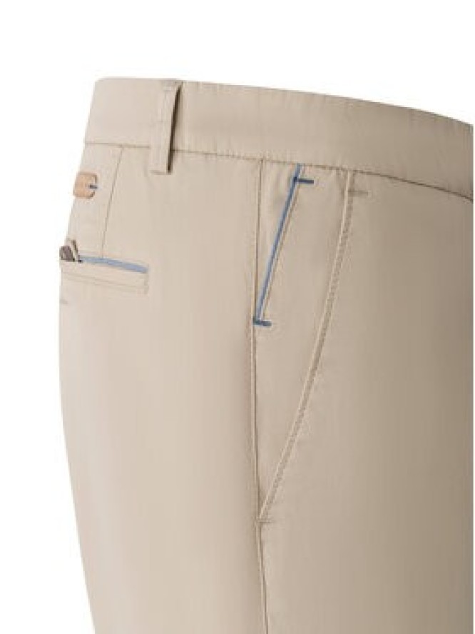 Bugatti Chinosy 4890-76301C Beżowy Slim Fit