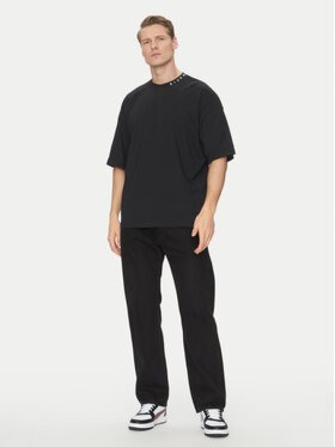 Richmond X T-Shirt Bani UMA24058TS Czarny Regular Fit