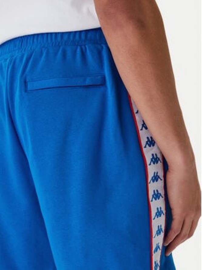 Kappa Szorty sportowe Banda Oviedo 351S77W Niebieski Comfort Fit