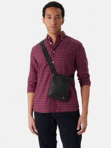 Tommy Hilfiger Saszetka Th Flag Mini Crossover AM0AM14014 Czarny